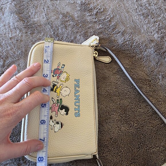 Coach X Peanuts Nolita 19 With Snoopy And Friends Motif Mini Bag Clutch Evening - Picture 15 of 15